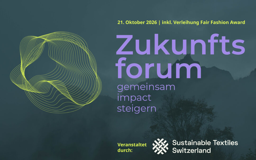Zukunftsforum – Sustainable Textiles 2026 on October 21