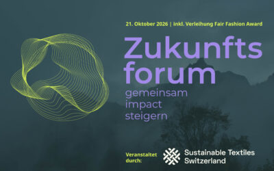 Zukunftsforum – Sustainable Textiles 2026 on October 21
