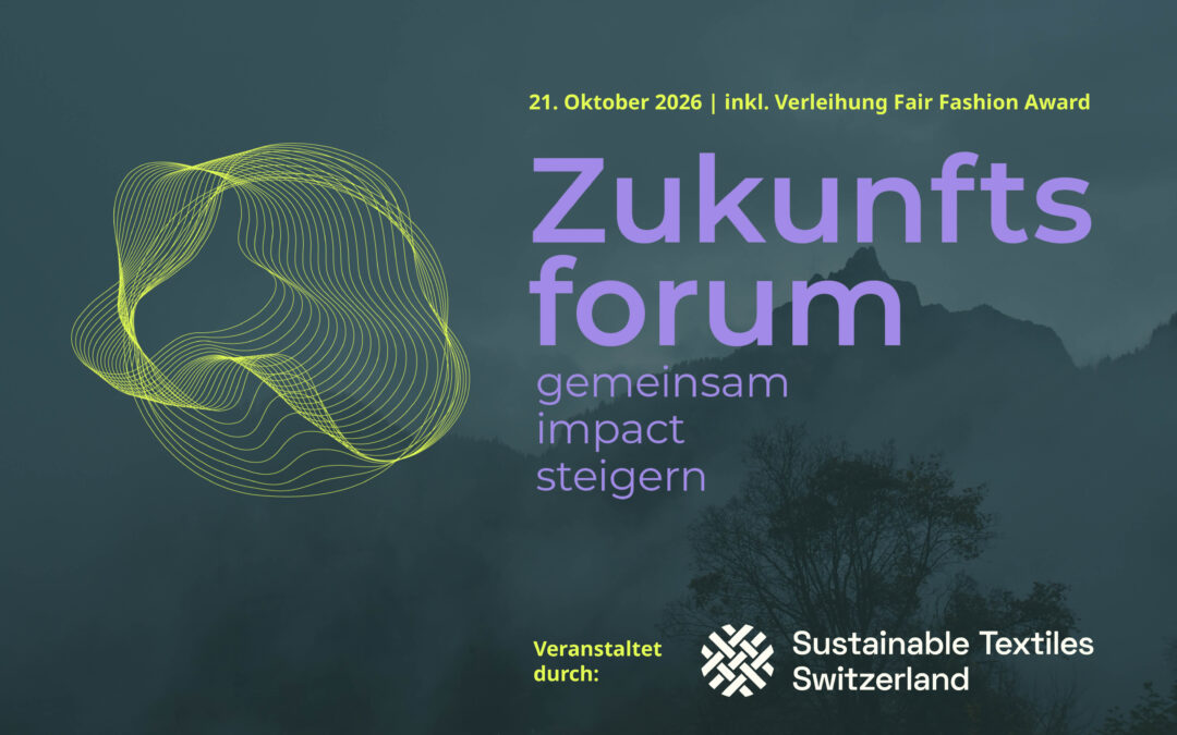 Zukunftsforum – Nachhaltige Textilien 2026 am 21. Oktober
